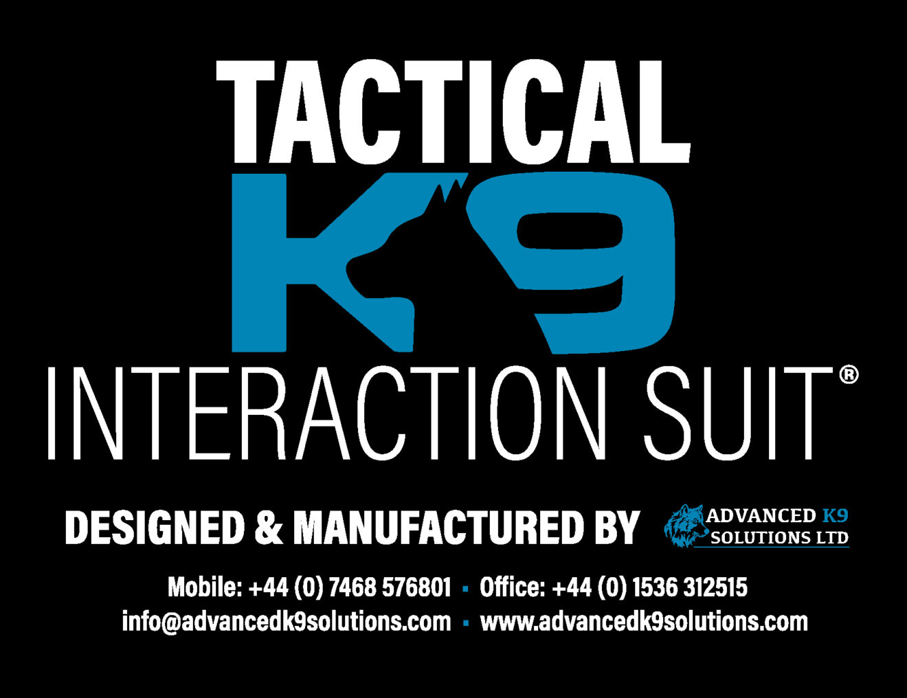 Tactical K9 Interaction Suit™ Advances K9 Solutions